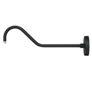 Capital Lighting - 936309BK - Outdoor Goose Neck Wall Mount - RLM - Black