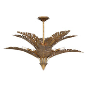 Savoy House - 1-3066-10-274 - Ten Light Chandelier - Palmera - Gold Vein