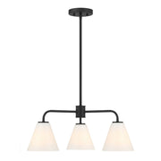 Savoy House - 1-4013-3-89 - Three Light Chandelier - Blair - Matte Black