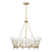 Savoy House - 1-4073-6-127 - Six Light Chandelier - Orianna - Noble Brass