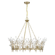 Savoy House - 1-4074-8-127 - Eight Light Chandelier - Orianna - Noble Brass