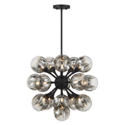 Savoy House - 1-7934-16-89 - 16 Light Chandelier - Matisse - Matte Black