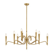 Savoy House - 1-9417-9-220 - Nine Light Chandelier - Tremont - Riviera Brass