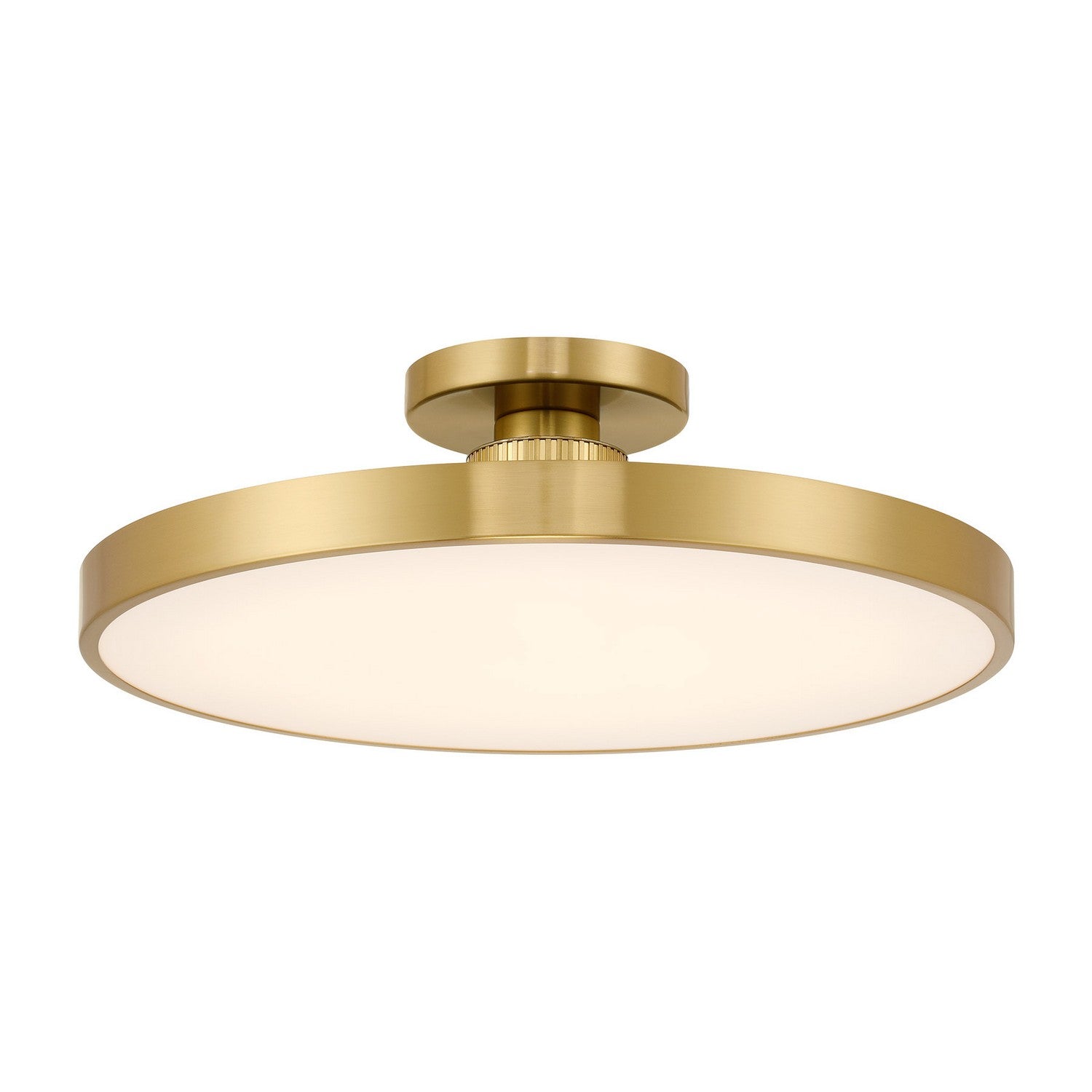 Savoy House - 6-2969-1-322 - LED Semi-Flush Mount - Thayer - Warm Brass