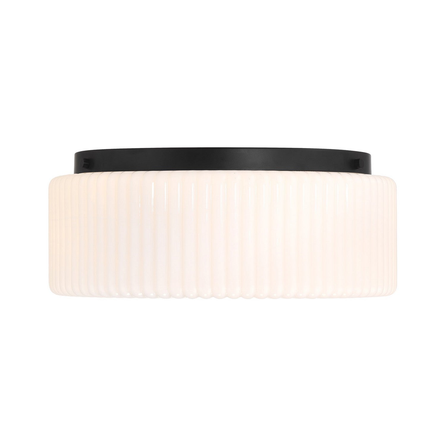 Savoy House - 6-4187-4-89 - Four Light Flush Mount - Edgemont - Matte Black