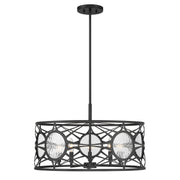 Savoy House - 6-5065-5-89 - Five Light Convertible Semi-Flush /Pendant - Balfour - Matte Black