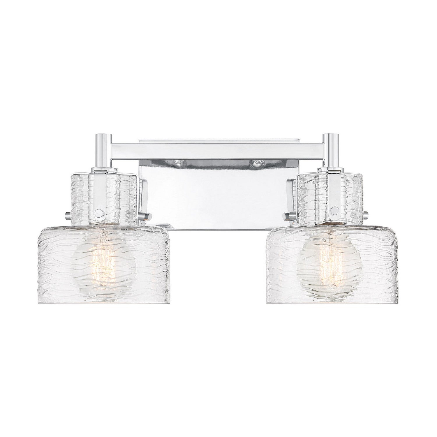 Savoy House - 8-1030-2-11 - Two Light Bathroom Vanity - Dover - Chrome