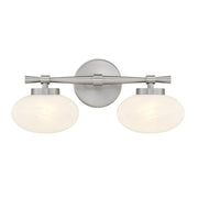 Savoy House - 8-1050-2-SN - Two Light Bathroom Vanity - Barrow - Satin Nickel