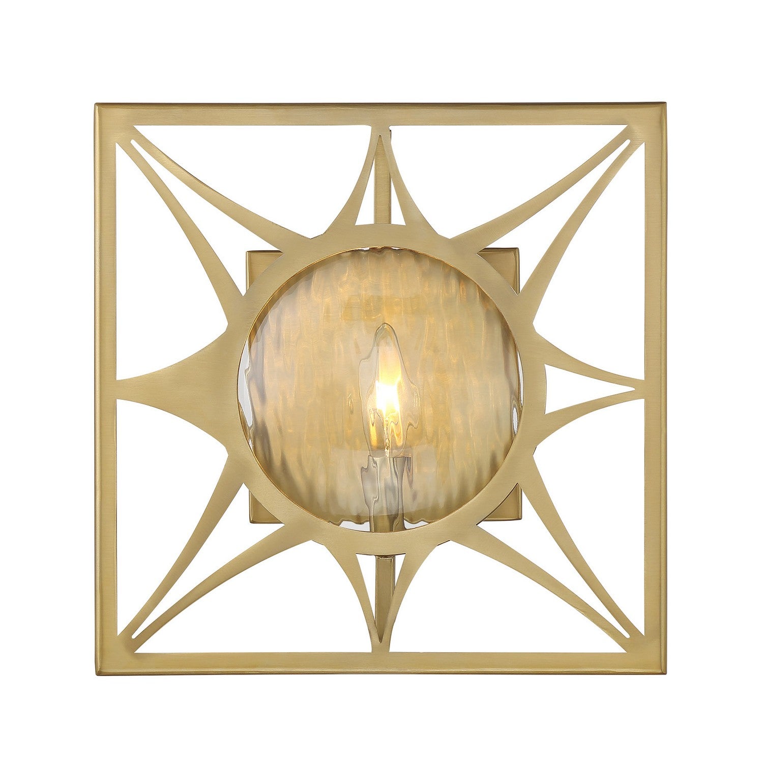 Savoy House - 9-5064-1-322 - One Light Wall Sconce - Balfour - Warm Brass