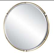 Uttermost - 08216 - Mirror - Wesley - Antique Brass