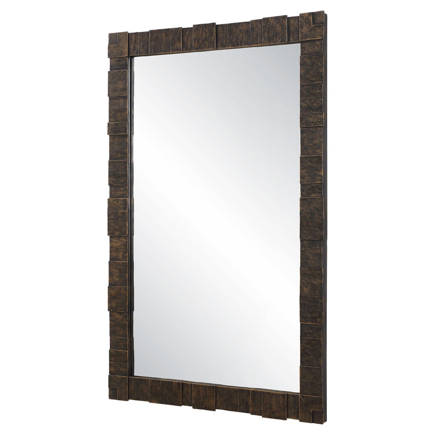 Uttermost - 08236 - Mirror - Bustelo - Distressed Dark Bronze