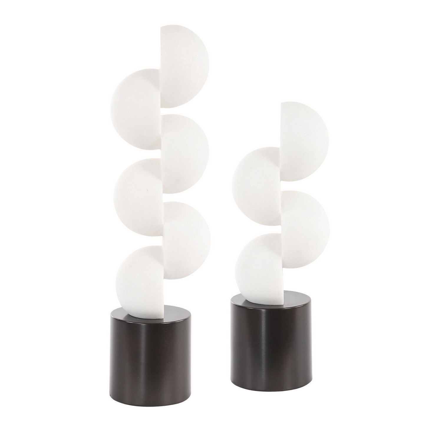 Uttermost - 18198 - Sculptures Set/2 - Symmetry - Dark Bronze