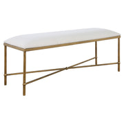 Uttermost - 23886 - Bench - Avenham - Antique Gold
