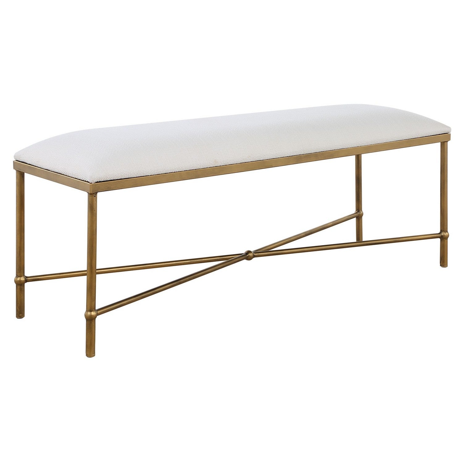 Uttermost - 23886 - Bench - Avenham - Antique Gold