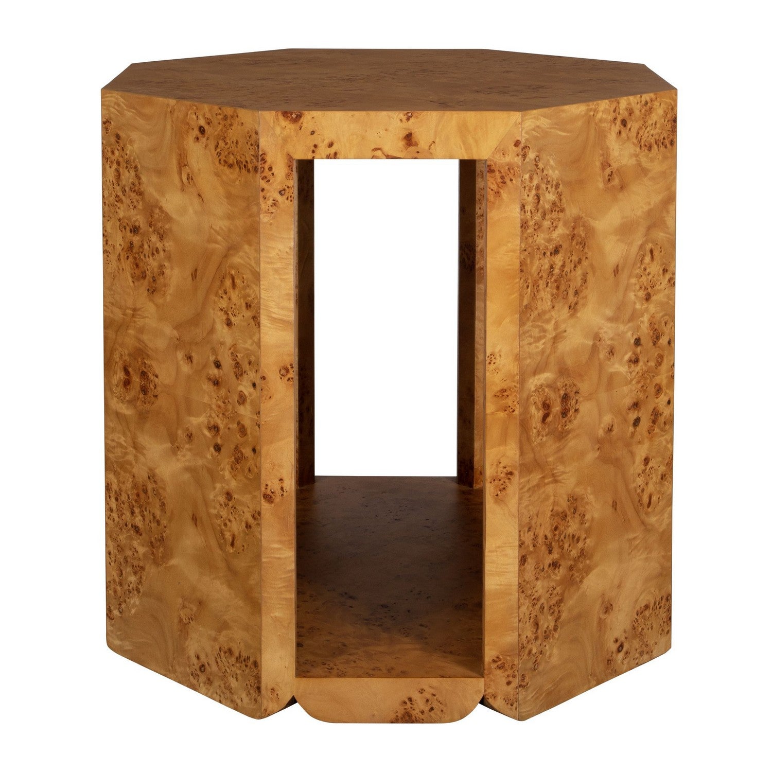 Uttermost - 24382 - Side Table - Indus - Natural Poplar Burl