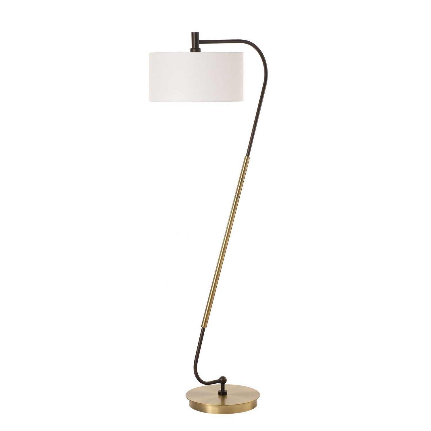 Uttermost - 30476 - One Light Floor Lamp - Irwin - Antique Brass