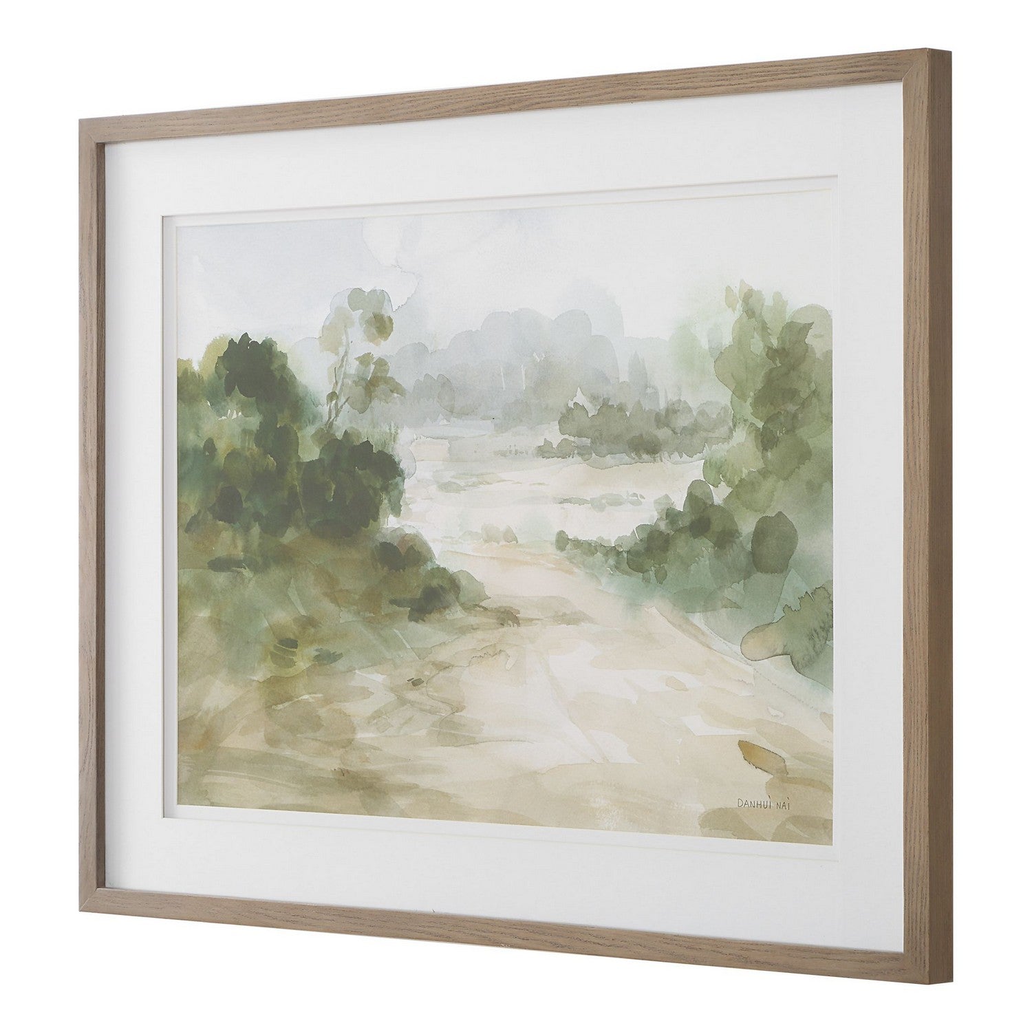 Uttermost - 32381 - Landscape Print - Verdant - Pine Wood