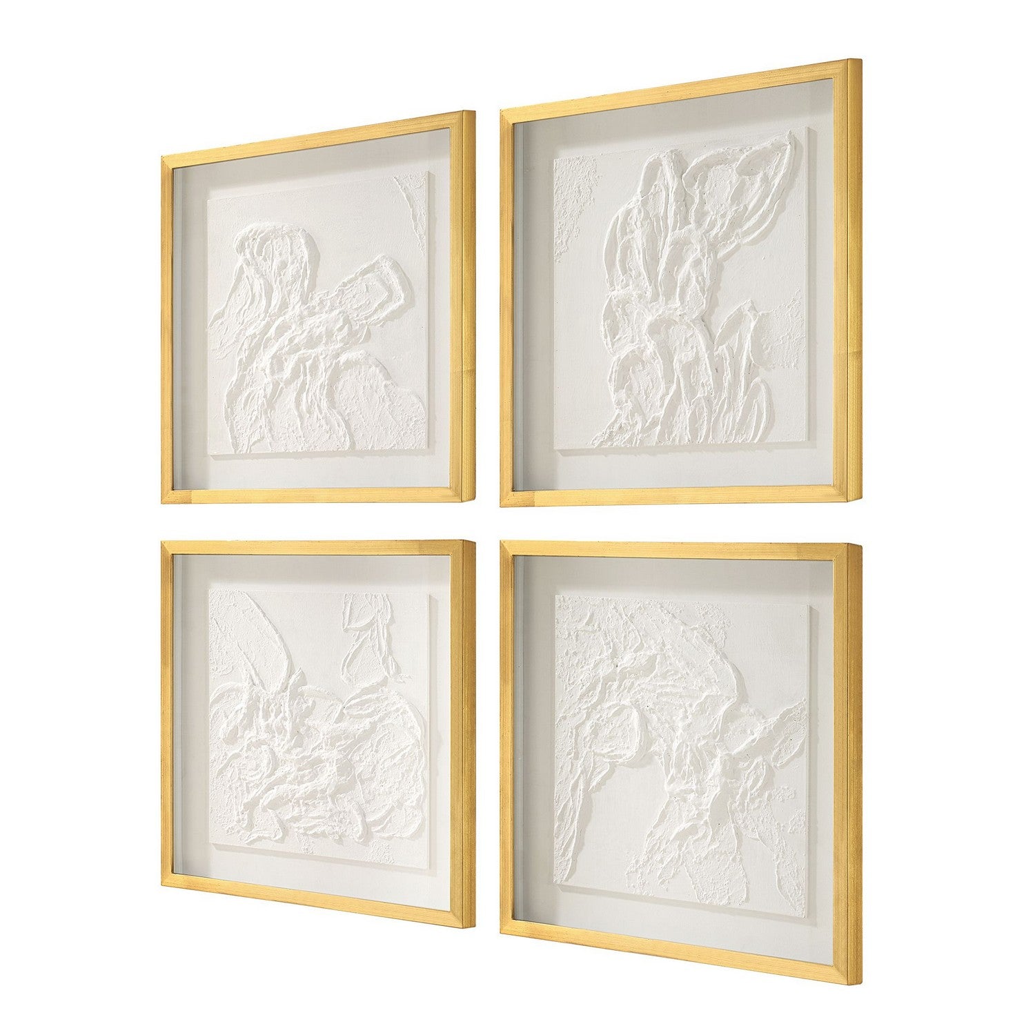 Uttermost - 32387 - Wall Art - Fourfold - Light Gold