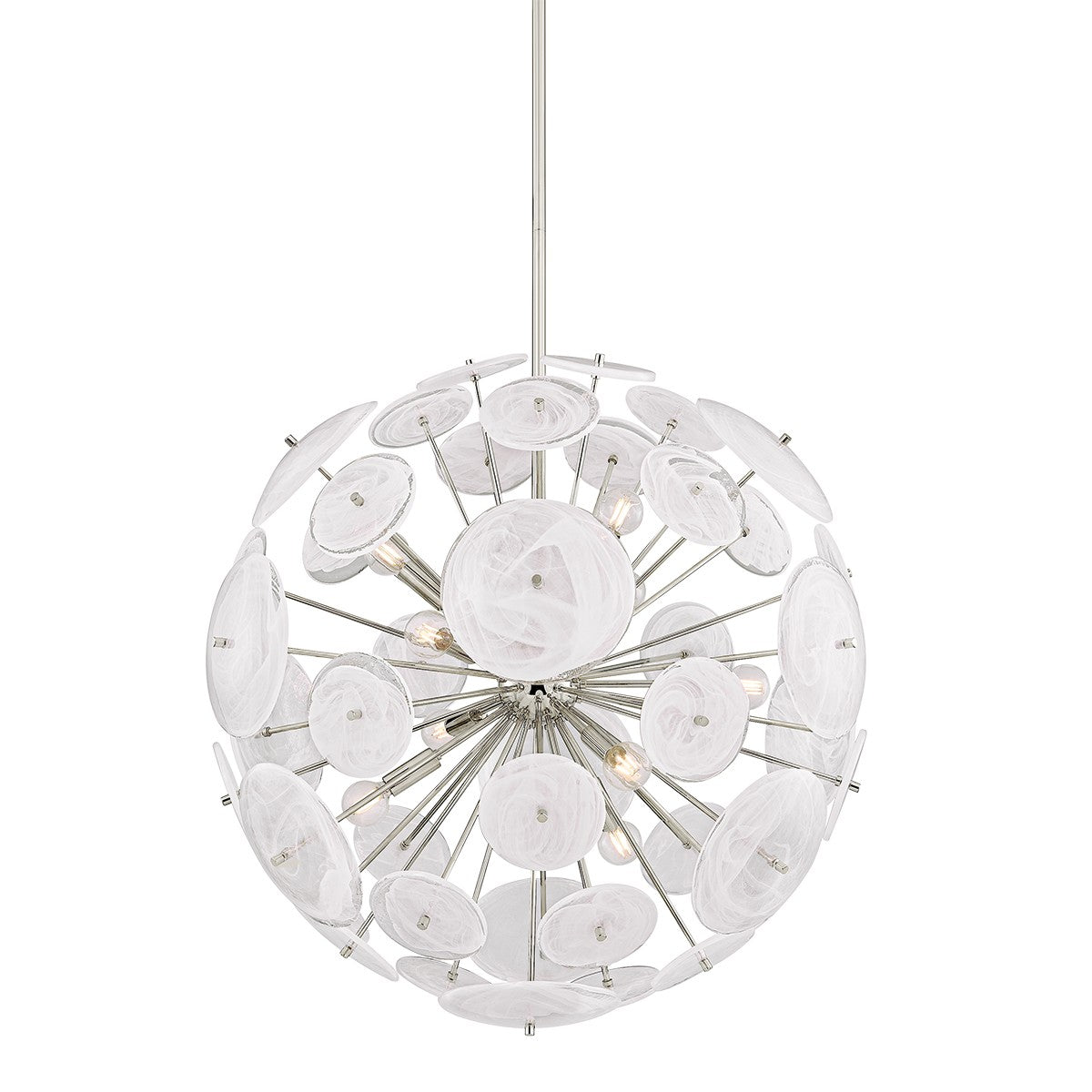 Mitzi - H1004809-PN - Nine Light Chandelier - Tamara - Polished Nickel