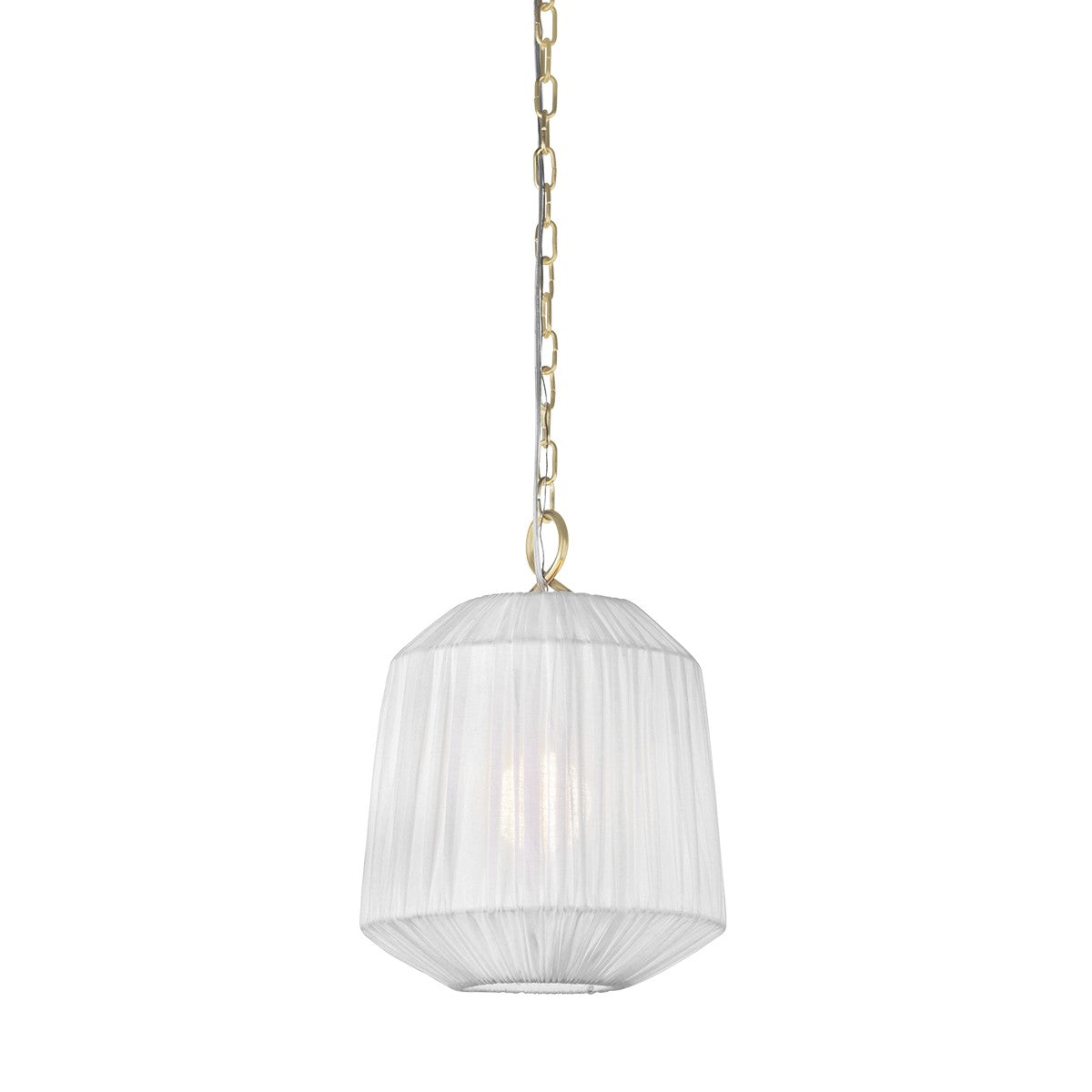 Mitzi - H1011701S-AGB - One Light Pendant - Amanza - Aged Brass