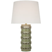 Visual Comfort Signature - CHA 8630DSM-L - LED Table Lamp - Mullin - Dusted Mint