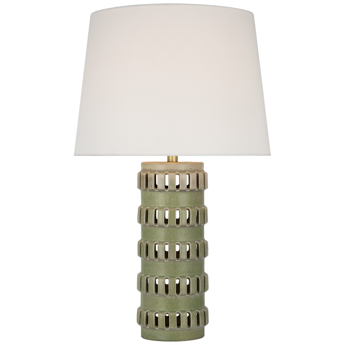 Visual Comfort Signature - CHA 8630DSM-L - LED Table Lamp - Mullin - Dusted Mint