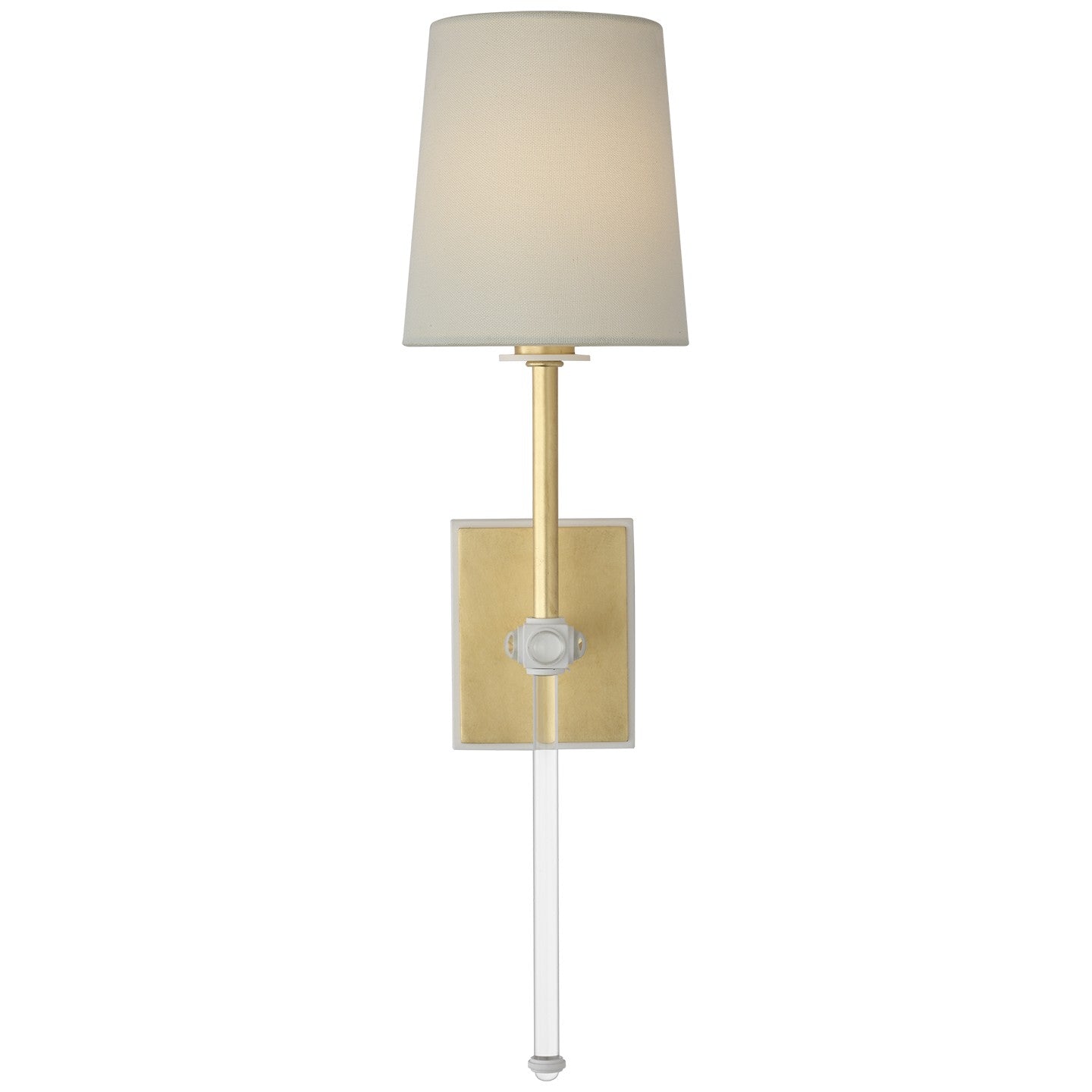 Visual Comfort Signature - JN 2052G/CG-L-CL - LED Wall Sconce - Lucia - Gild and Crystal