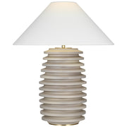 Visual Comfort Signature - KW 3716LMB-L - LED Table Lamp - Crenelle - Limed Birch