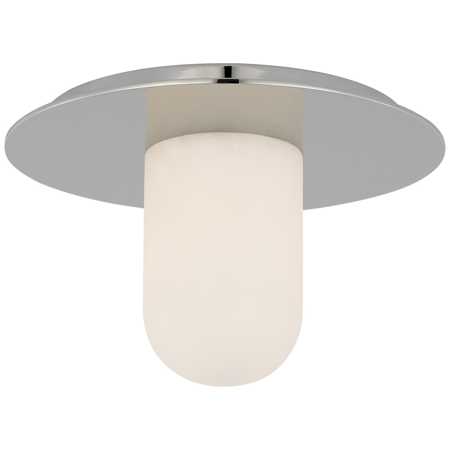 Visual Comfort Signature - KW 4006PN-ALB - LED Flush Mount - Fosse - Polished Nickel