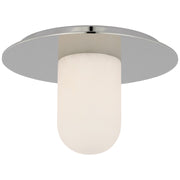 Visual Comfort Signature - KW 4006PN-ALB - LED Flush Mount - Fosse - Polished Nickel
