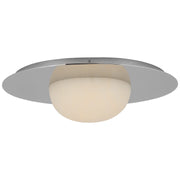 Visual Comfort Signature - KW 4007PN-ALB - LED Flush Mount - Fosse - Polished Nickel