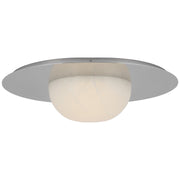 Visual Comfort Signature - KW 4008PN-ALB - LED Flush Mount - Fosse - Polished Nickel