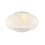 Mitzi - H899501-PN - Two Light Flush Mount - Lottie - Polished Nickel