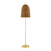 Mitzi - HL1001401-AGB - One Light Floor Lamp - Beatrice - Aged Brass