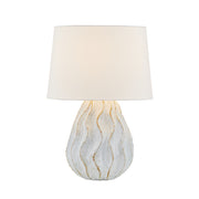 Mitzi - HL1032201-AGB/CSS - One Light Table Lamp - Karla - Aged Brass/Ceramic Sea Salt