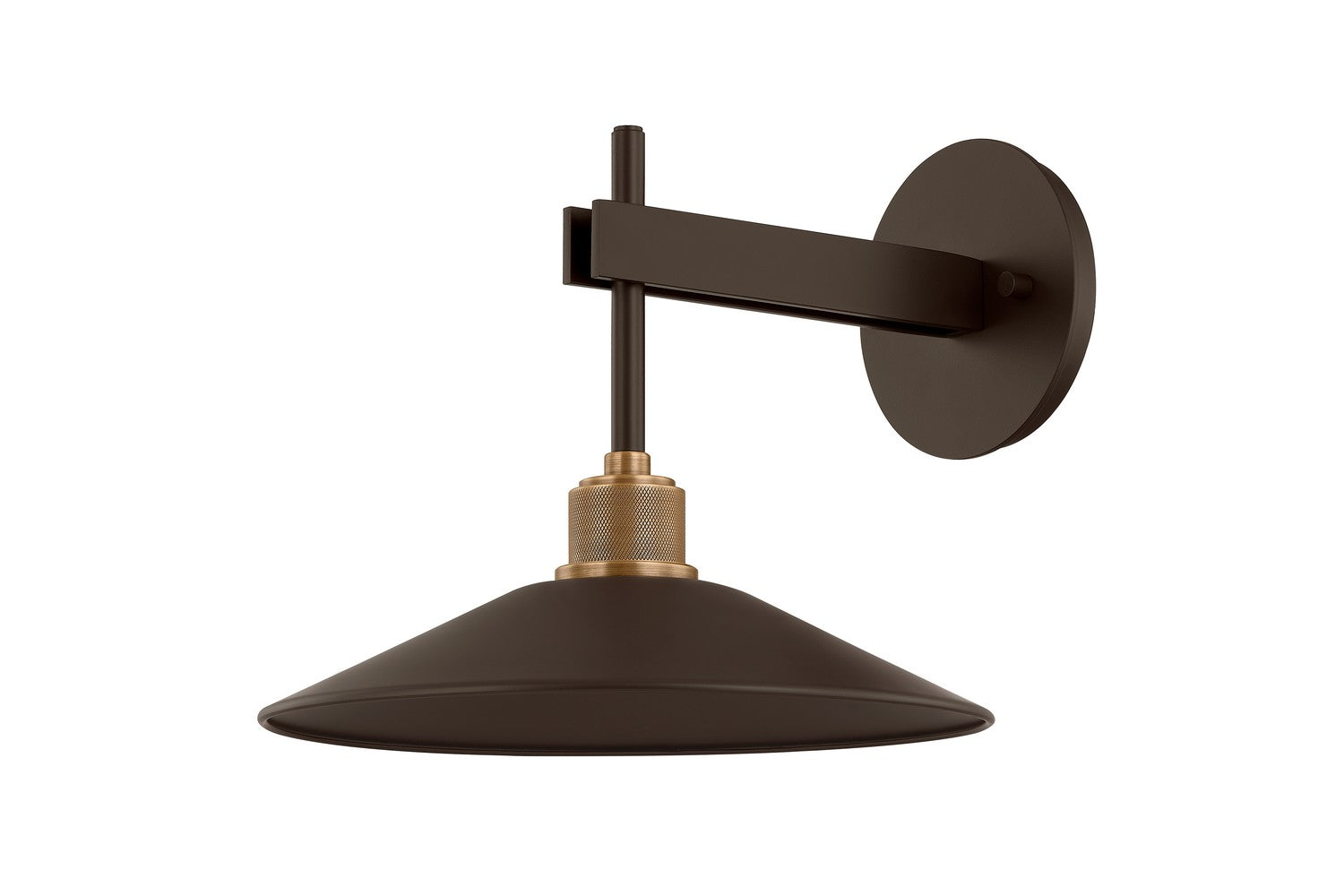 Troy Lighting - B7810-PBR/BRZ - LED Wall Sconce - Harac - Patina Brass/Bronze