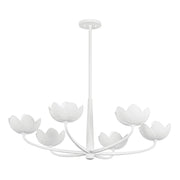 Troy Lighting - F2040-GSW - Six Light Chandelier - Arcata - Gesso White