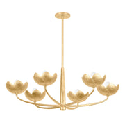 Troy Lighting - F2040-VGL - Six Light Chandelier - Arcata - Vintage Gold Leaf