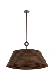 Troy Lighting - F2836-TBZH - One Light Pendant - Sequoia - Textured Bronze W/ Highlight