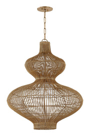 Troy Lighting - F3828-PBR - One Light Pendant - Irvine - Patina Brass