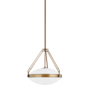 Troy Lighting - F4521-PBR - One Light Pendant - Kade - Patina Brass