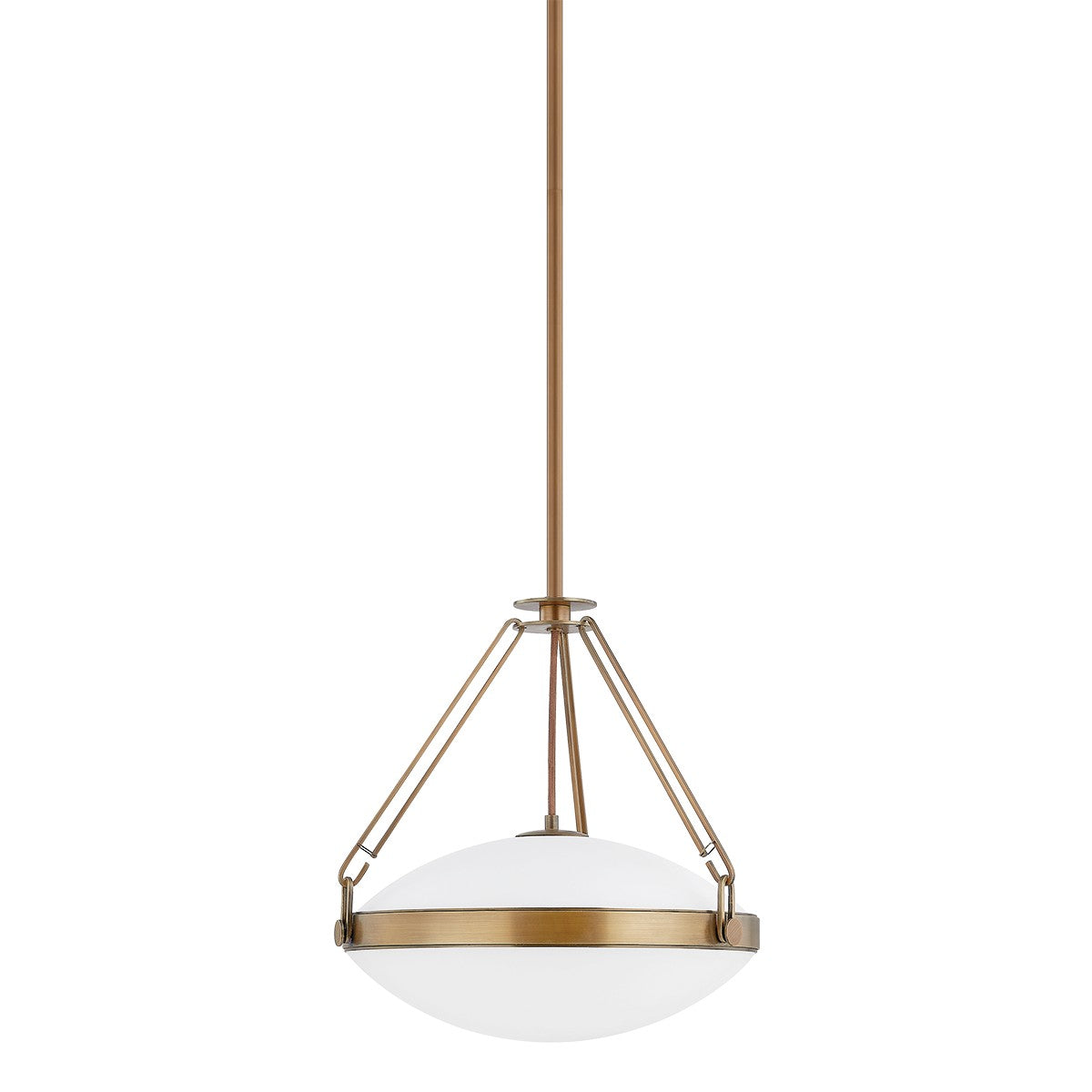 Troy Lighting - F4521-PBR - One Light Pendant - Kade - Patina Brass