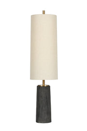 Troy Lighting - PFL1156-PBR/CDG - Three Light Floor Lamp - Thane - Patina Brass/Ceramic Meditation Grey