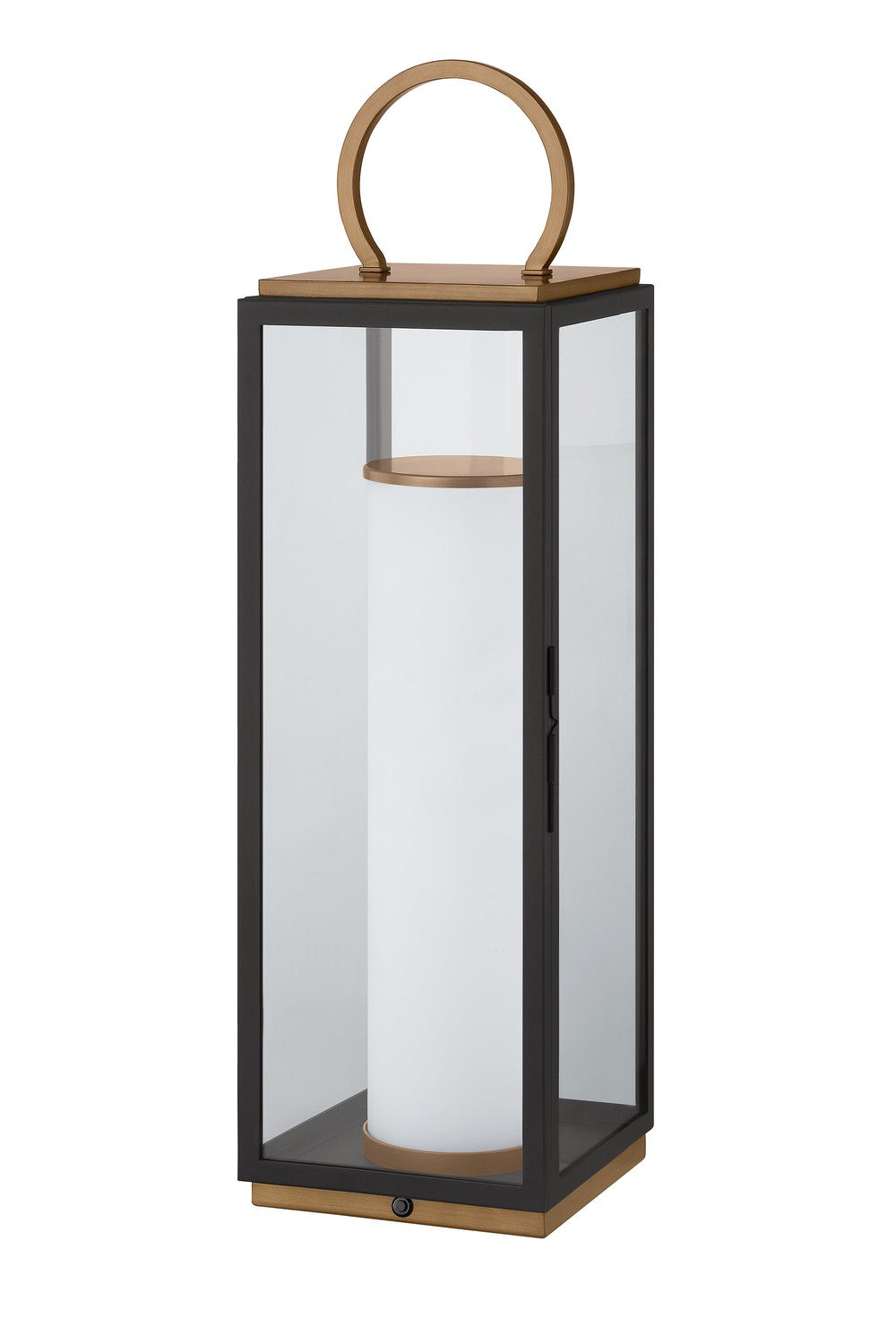 Troy Lighting - RTL6729-PBR/TBK - LED Table Lamp - Gareth - Patina Brass/Textured Black