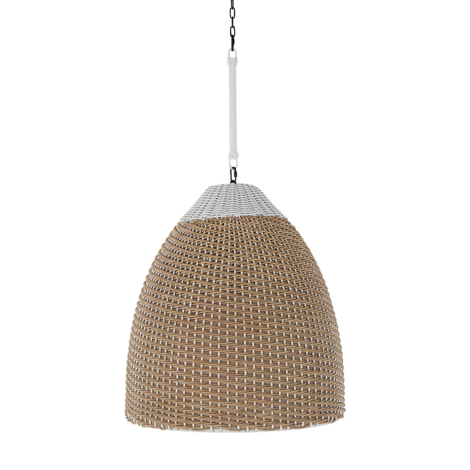 Gabby - 1426 - One Light Outdoor Chandelier - Prudence - Natural And White