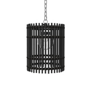 Gabby - 1436 - One Light Outdoor Pendant - Sherman - Black/Walnut