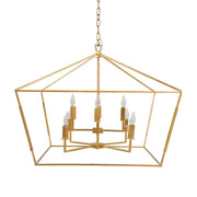 Gabby - SCH-153425 - Eight Light Chandelier - Adler - Vintage Gold
