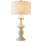 Gabby - SCH-175249 - Two Light Table Lamp - Radnor - Plaster White/White Linen/Antique Brass