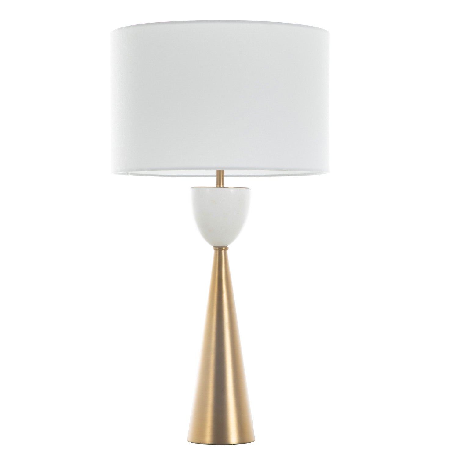 Gabby - SCH-175454 - One Light Table Lamp - Rome - Matte Gold Brass/Antique Bronze/Marble