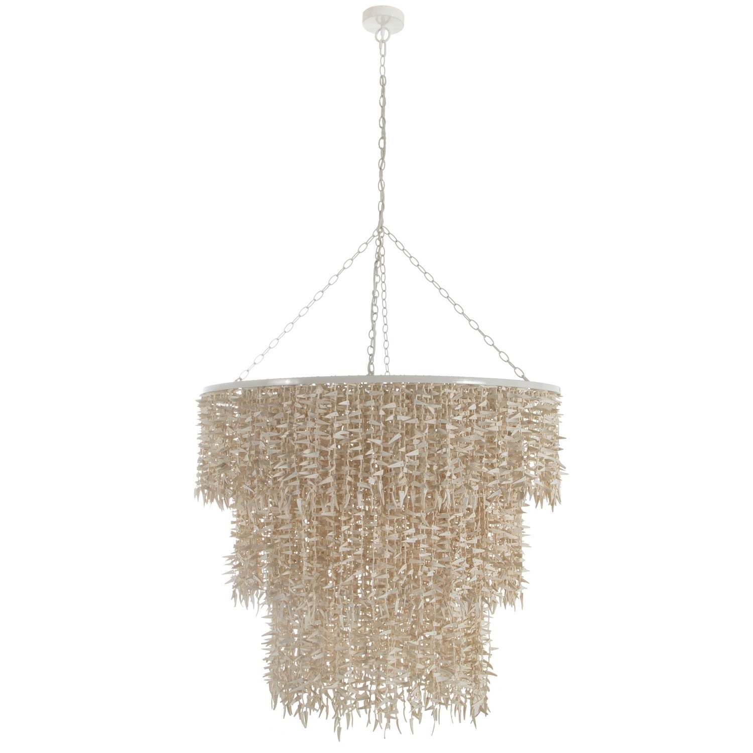 Gabby - SCH-175456 - Seven Light Chandelier - Victoria - Winter White/Natural